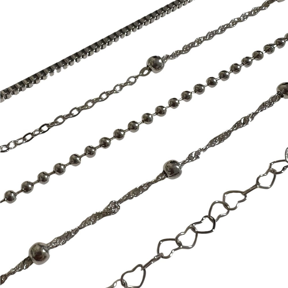 🛍️3/$20🛍️ Elegant Silver Bracelet Set no.2